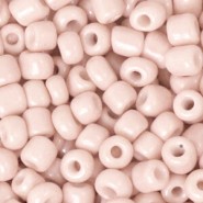 Glasperlen rocailles 6/0 (4mm) Dusty pink